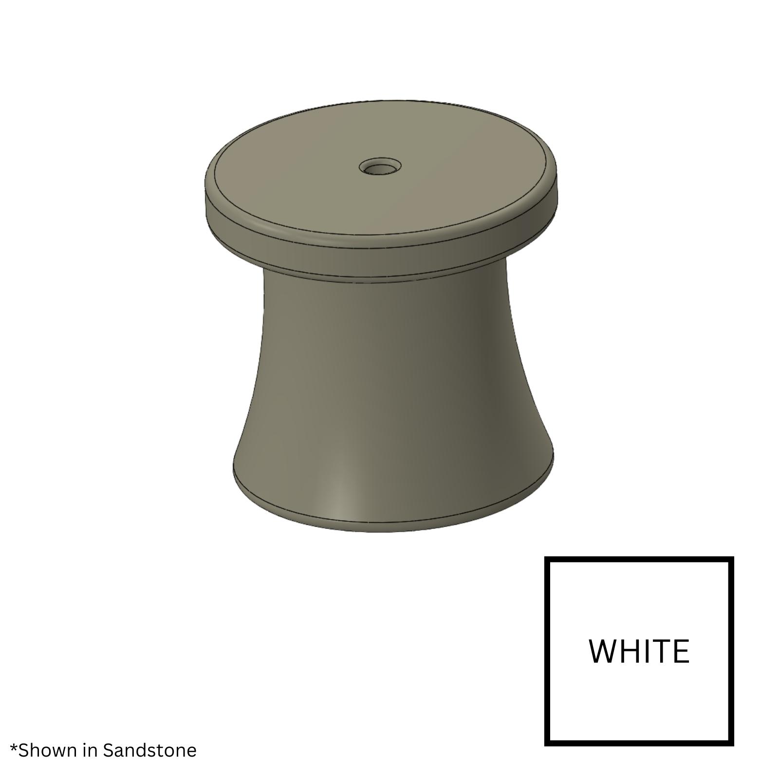 GPP-LF-TTS-W Side Table White - IN POOL FURNITURE